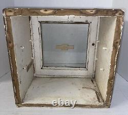 AS-IS FOR Restore Antique Medical Cabinet Wood Apothecary Barber Display Case
