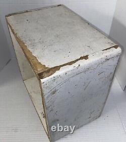 AS-IS FOR Restore Antique Medical Cabinet Wood Apothecary Barber Display Case