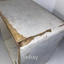 AS-IS FOR Restore Antique Medical Cabinet Wood Apothecary Barber Display Case