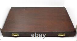 AURORA wood Case/Box Display Storage Tray- 20 Fountain Pen NEW (88-OPTIMA)