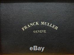 Authentic Franck Mulle R Wood Watch Boxes Display Case