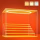 Acrylic Display Case With Adjustable Led Light, 6 L Tier Clear Display Box Dustp