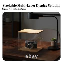 Acrylic Figure Display Box Stackable Modular Design for Model Collections