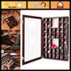 Adjustable Rock Display Case Large Shadow Box For Mineral & Crystal Storage, F