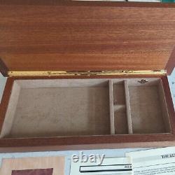Agresti Made In Italy Wood Game Box Jewelry, Trinket, Watch Box Brand New
