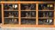 Amish Buggy Oak Wood Display Case Handmade Yoder Family Ohio 9 Horse & Buggies