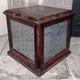 Antique 1800's Cabinet Display Case General Store Apothecary Burr Walnut Wood