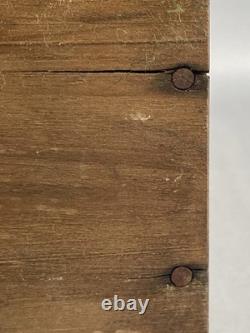 Antique 1920s Fountain Pen Store Countertop Slant Top Wood Display Case