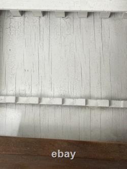 Antique 1920s Fountain Pen Store Countertop Slant Top Wood Display Case