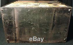 Antique Ace Combs Store Display Wood Advertising Case Drawers Art Deco VTG Rare