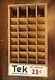 Antique Advertising Johnson & Johnson Tek Toothbrush Store Display Wood Cabinet