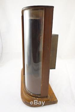 Antique BR Bands Wrist Watch Oak Wood & Glass Store Counter Display Case Cabinet