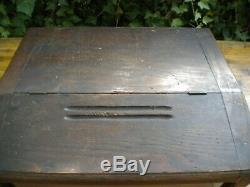 Antique General Store Counter Pine Wood Display Case Chewing Tobacco Ammo Knives
