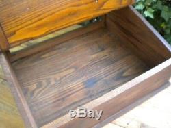 Antique General Store Counter Pine Wood Display Case Chewing Tobacco Ammo Knives