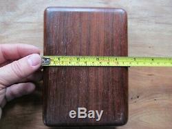 Antique Longines Display Wood Pocket Watch Box Case