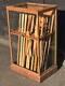 Antique Lutke Manufacturing Company Wood And Glass Cane/golf Club Store Display