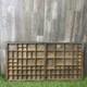 Antique Printers Tray Type Case 86 Compartment 12 Point Letterpress Wood Display