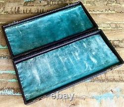Antique SPECTACLES, EYEGLASSES CASE Collection, Storage, Display 24 SLOTS