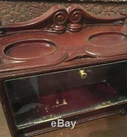 Antique Shop Counter Display Case Cabinet by Roger Alpin Dublin Tobacconist