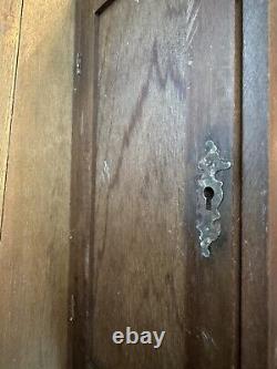 Antique Showcase Country General Drug Store Counter Top Apothecary Display Case