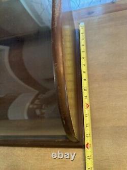 Antique Showcase Country General Drug Store Counter Top Apothecary Display Case