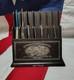 Antique The Boye Needle Company Wood Display Case Countertop Store + Needles