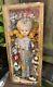 Antique Victorian Wax Over Pumpkin Head Doll In Display Case Haunted Mourning