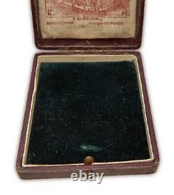 Antique Vintage, British Goldsmiths Company Jewellery Case Display Box