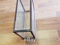 Antique / Vintage Glass / Wood Showcase Great Condition! WE SHIP