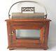 Antique Wood Display Case For Scale Or Other Instruments Early 20th Century
