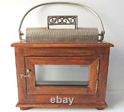 Antique Wood Display Case for Scale or other Instruments Early 20th Century