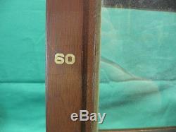 Antique Wood Display Case for Scale or other Instruments Early 20th Century