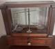 Antique Wood Glass Display Case Apothecary Cabinet Seederer Kohlbusch Vintage