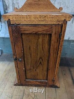 Antique Zeno gum wood display case