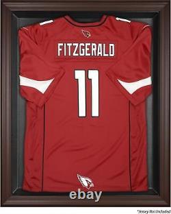 Arizonz Cardinals Framed Logo Jersey Display Case-Brown Authentic