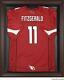 Arizonz Cardinals Framed Logo Jersey Display Case-brown Authentic