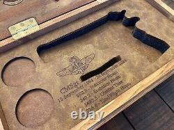 Armed Forces Veteran Retired 1911 Presentation Display Case Colt Sig Sauer S&W