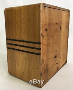 Art Deco Wood Medical Sterilizer Barber Vintage Medicine Cabinet