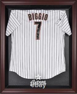 Astros Mahogany Framed Logo Jersey Display Case-Fanatics Authentic