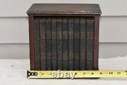 Audels Hawkins Electrical Guide Books 1-10 1917 2nd Edition with Wood Display Case