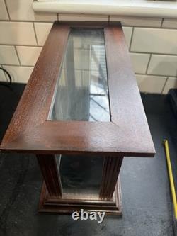 Authentic Colt Wood & Glass Presentation Display Case Etched