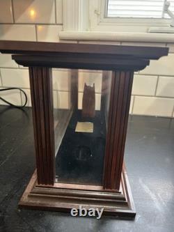 Authentic Colt Wood & Glass Presentation Display Case Etched