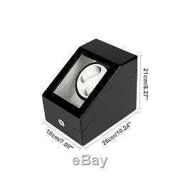 Automatic Rotation 4+6Watch Winder Watches Display Auto Winding Case Storage Box
