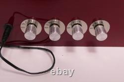 Automatic Rotation 4 Watch Winder 8+8 Cherry Wood Display Case