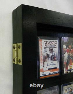 BASEBALL CARD DISPLAY Baseball/ Football Hockey basketball 20 Card display Case