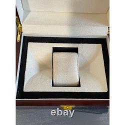 BELVANS Luxury Wooden Watch Box Display Case Storage Gold Clasp BOX ONLY