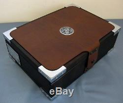 BLADE RUNNER BLASTER WOOD & LEATHER Display Storage Case Box TOMENOSUKE ETC