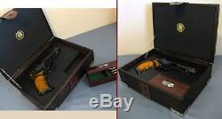 BLADE RUNNER BLASTER WOOD & LEATHER Display Storage Case Box TOMENOSUKE ETC