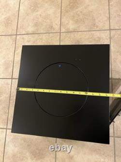 BRAND NEW BLACK WOOD HADLEY ROMA COUNTERTOP WATCH BAND DISPLAY CASE spinner