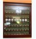 Ball Wood Display Mahogany Golf Case Storage Acrylic Cabinet Wall Rack Holder